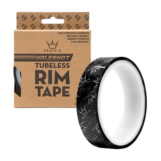 Peaty's Holeshot Tubeless vanneteippi 23 mm korkealuokkainen tubeless-vanneteippi rengaslitkulla käytettäviin kiekkoihin