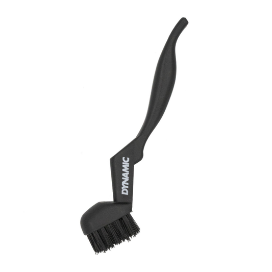 Dynamic Drivetrain Detailing Brush on tarkkaan puhdistukseen suunniteltu harja pyörän voimansiirron, rattaiden, ketjun ja vaihtajien huoltoon.