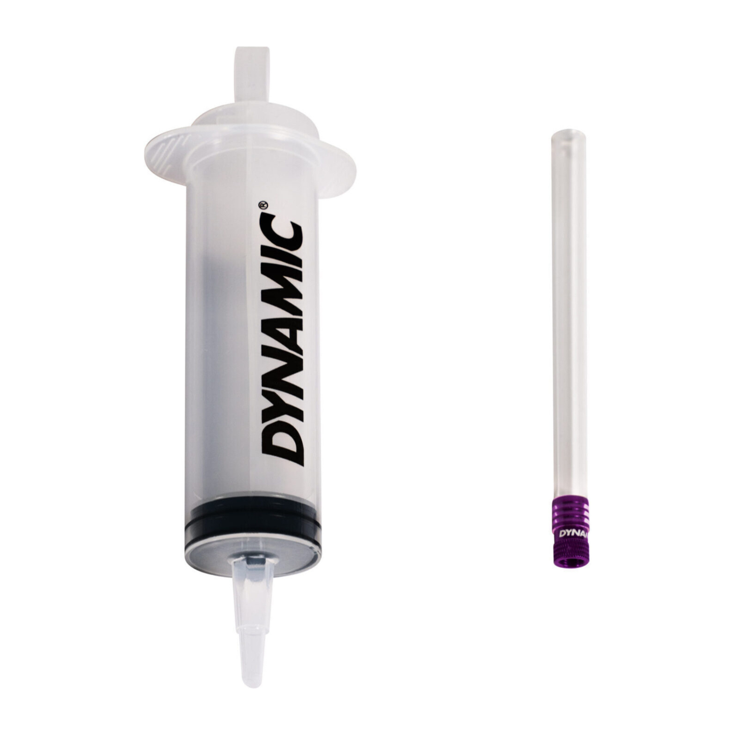 Dynamic Hector the Injector tubeless-tiivisteaineruisku helpottaa tubeless-litkun tarkkaa annostelua venttiilin kautta ilman renkaan irrotusta.