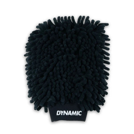 Dynamic Microfibre Bike Cleaning Glove mikrokuituinen pesukinnas pyörän rungon ja komponenttien hellävaraiseen puhdistukseen.