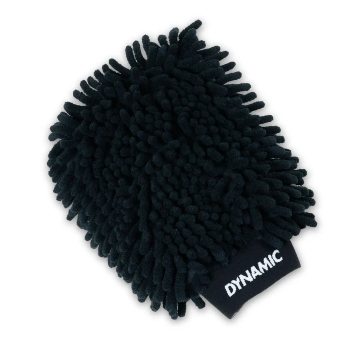 Dynamic Microfibre Bike Cleaning Glove mikrokuitupesukinnas viistosta kuvattuna. Uudelleenkäytettävä pesukinnas pyörän huoltoon.