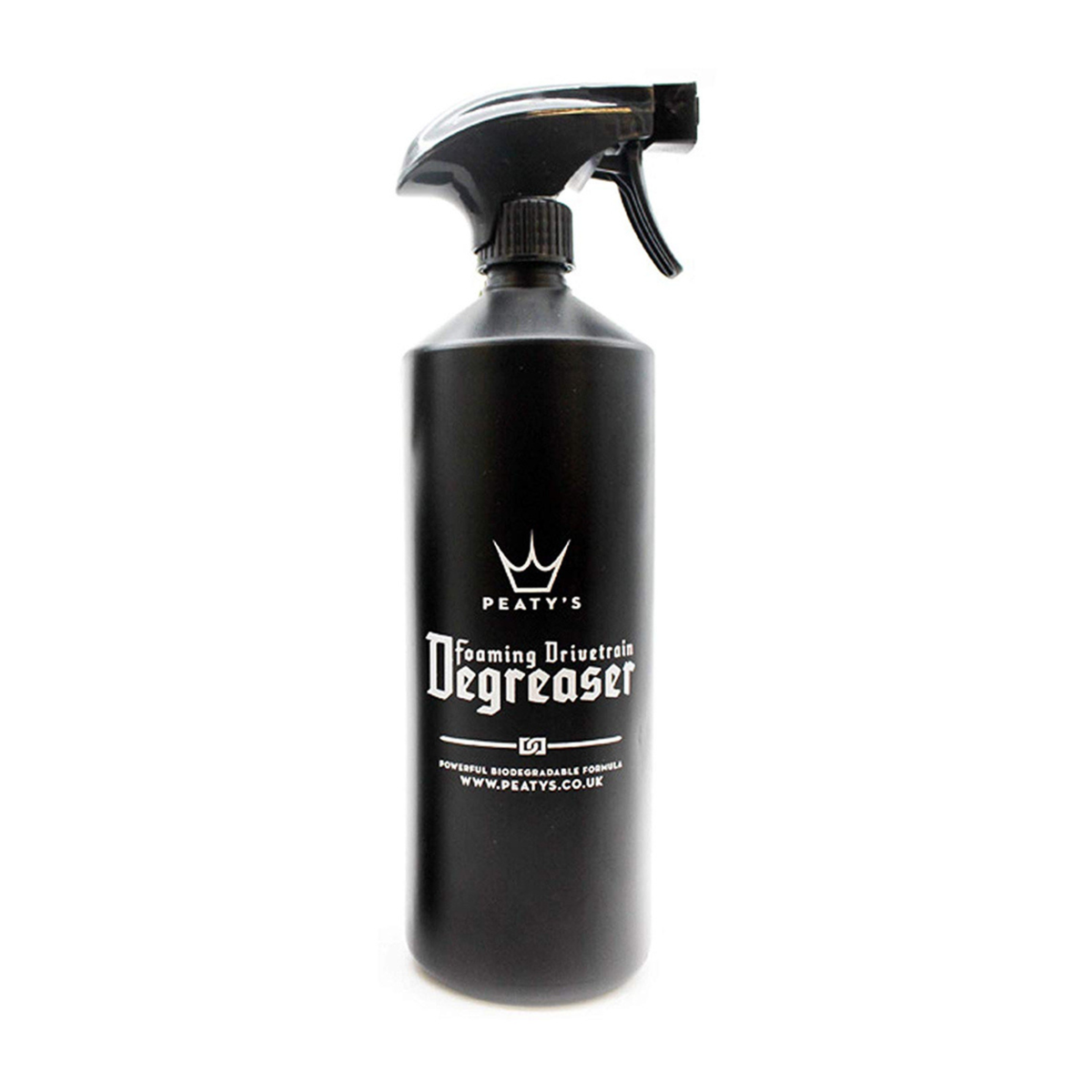 Peaty's Foaming Drivetrain Degreaser voimansiirron puhdistusaine 1 l ketjun, kasetin ja voimansiirron tehokkaaseen puhdistukseen gravel-, maantie- ja maastopyörissä