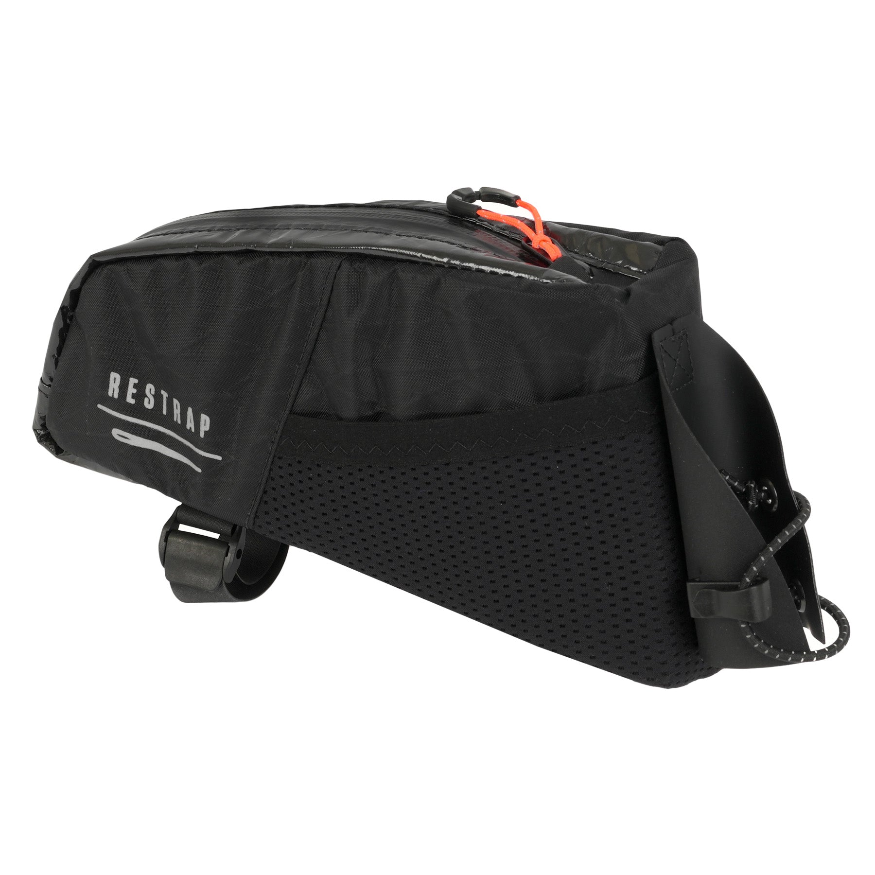 Restrap Adventure Race Top Tube Bag Short 1,2 l säänkestävä runkolaukku energiapatukoiden, työkalujen ja varusteiden kuljettamiseen