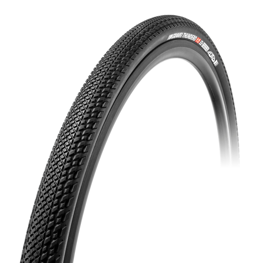 Tufo Gravel Thundero tubeless-ready gravel-rengas yhdistää nopean vierinnän, erinomaisen pidon ja matalan vierintävastuksen sorateillä, hiekkateillä sekä asfaltilla.